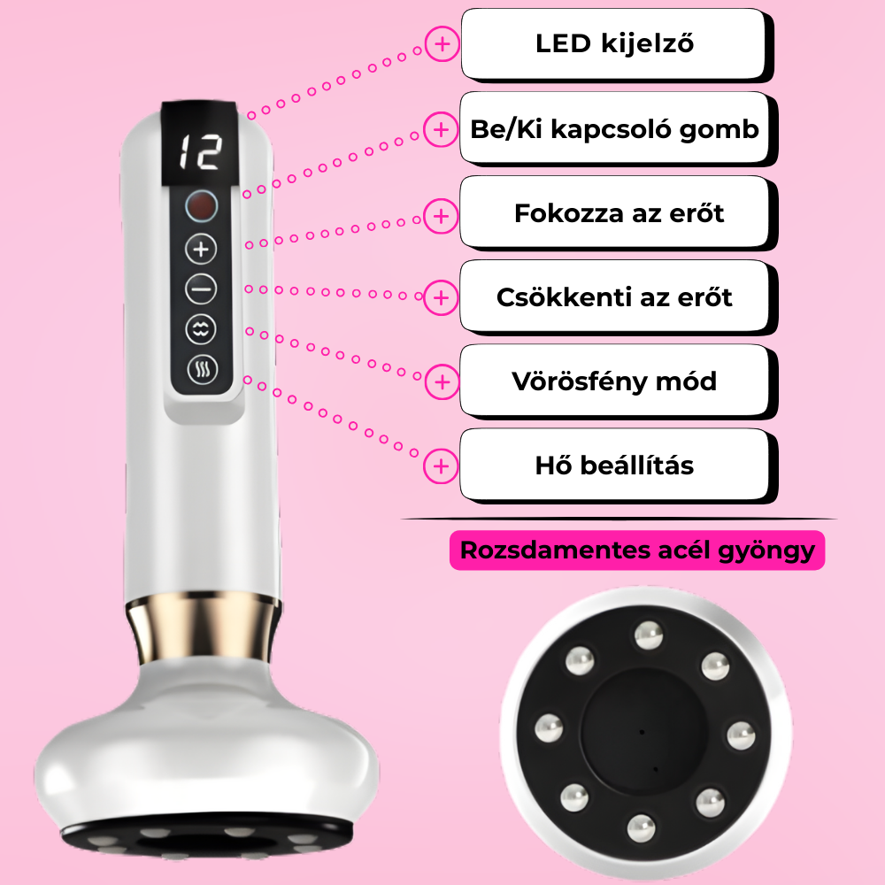 GlowCup-Vákuumos bőrfeszesítő masszírozó